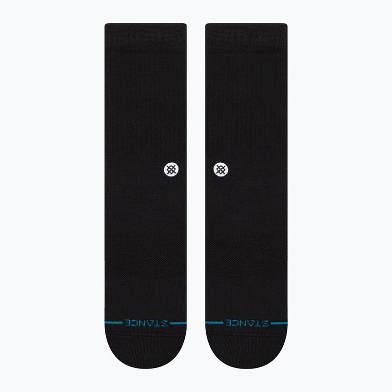 Kojinės Stance Icon black/white 2