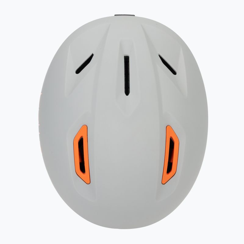 Vaikiškas slidinėjimo šalmas Bollé Atmos Youth grey/orange matte 6