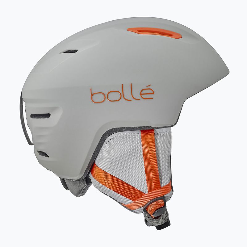 Vaikiškas slidinėjimo šalmas Bollé Atmos Youth grey/orange matte 2