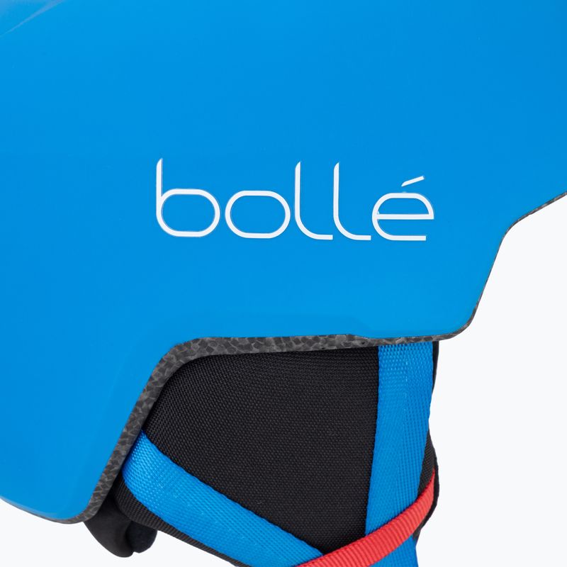 Vaikiškas slidinėjimo šalmas Bollé Atmos Youth race blue matte 7