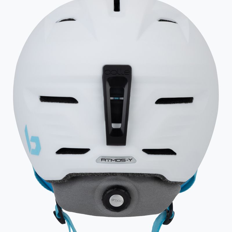 Vaikiškas slidinėjimo šalmas Bollé Atmos Youth white/blue matte 8
