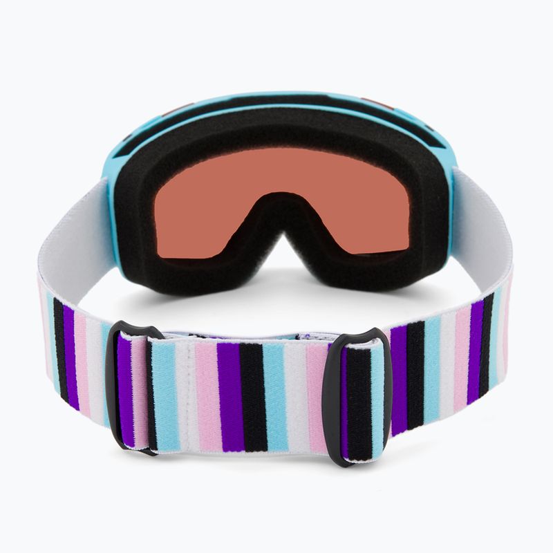 Vaikiški slidinėjimo akiniai Bollé Rocket blue& white matte/ rosy bronze 3