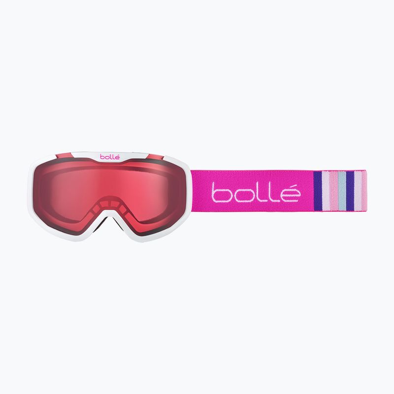 Vaikiški slidinėjimo akiniai Bollé Rocket white& pink matte/ vermillon 2