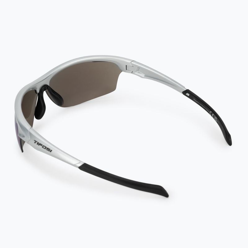 Akiniai nuo saulės Tifosi metallic silver/smoke blue mirror 2