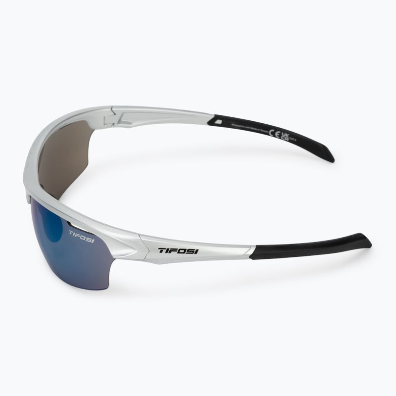 Akiniai nuo saulės Tifosi metallic silver/smoke blue mirror 4