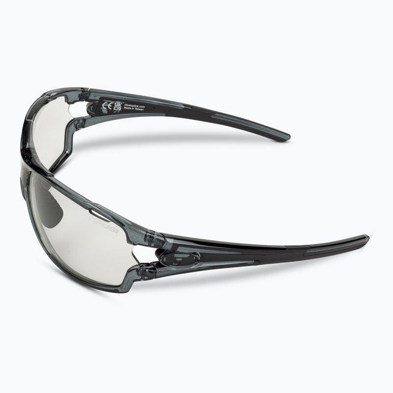 Tifosi Amok Fototec crystal smoke/light night photochromic dviratininkų akiniai 4