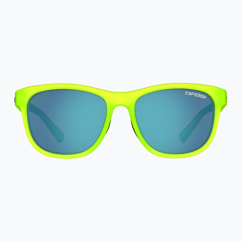 Akiniai nuo saulės Tifosi Swank satin electric green/smoke bright blue 2