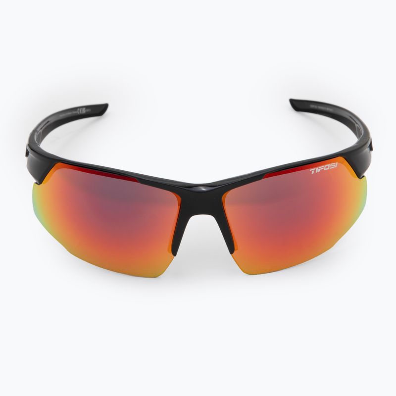 Akiniai nuo saulės Tifosi Centus gloss black/smoke red 3