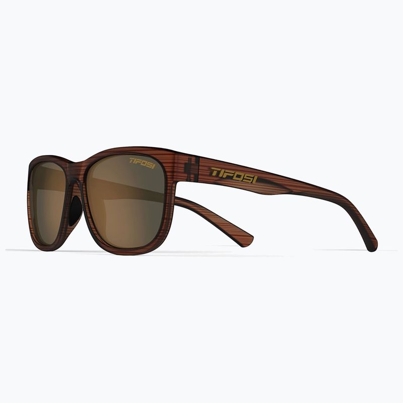 Akiniai nuo saulės Tifosi Swank XL Polarized woodgrain/brown 3