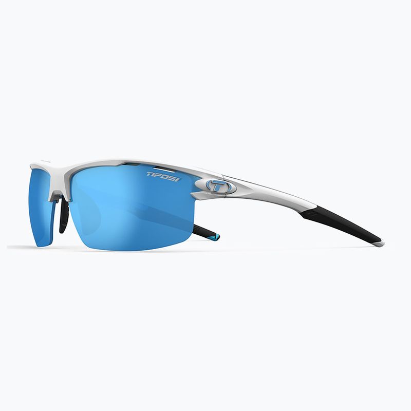 Akiniai nuo saulės Tifosi Rivet matte white/clarion blue/ac red/clear 3