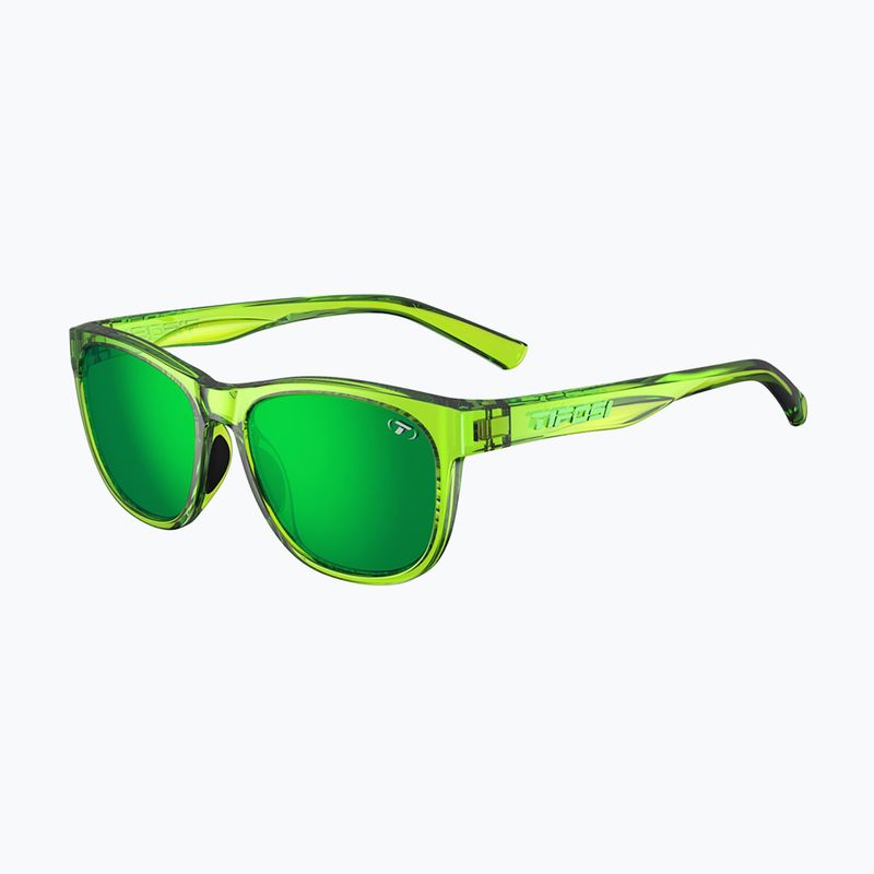 Akiniai nuo saulės Tifosi Swank hyper lime/green mirror