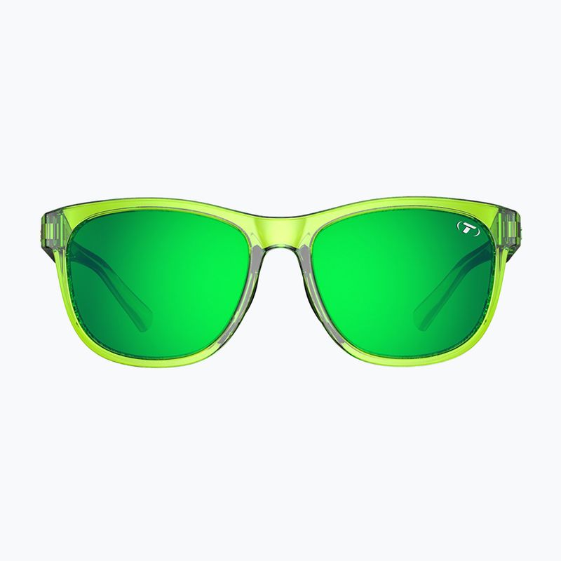 Akiniai nuo saulės Tifosi Swank hyper lime/green mirror 2