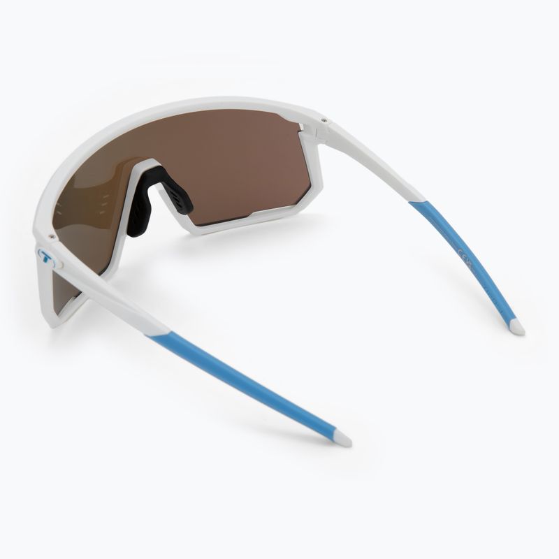 Akiniai nuo saulės Tifosi Moab Clarion matte white/clarion blue/ac red/clear 2