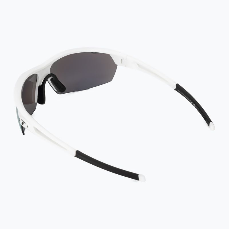 Saulės akiniai Tifosi Navar matte white/smoke bright blue mirror 2