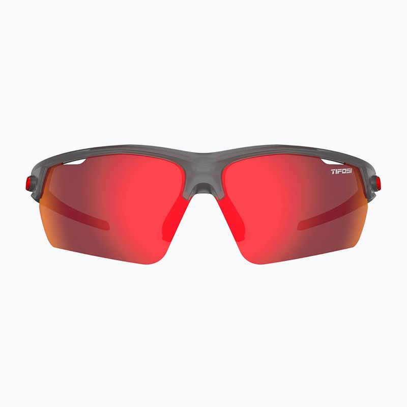 Saulės akiniai Tifosi Navar FC satin vapor/smoke red mirror 2