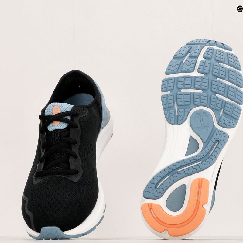 Under Armour Hovr Sonic 6 moteriški bėgimo bateliai black/bubble peach 12