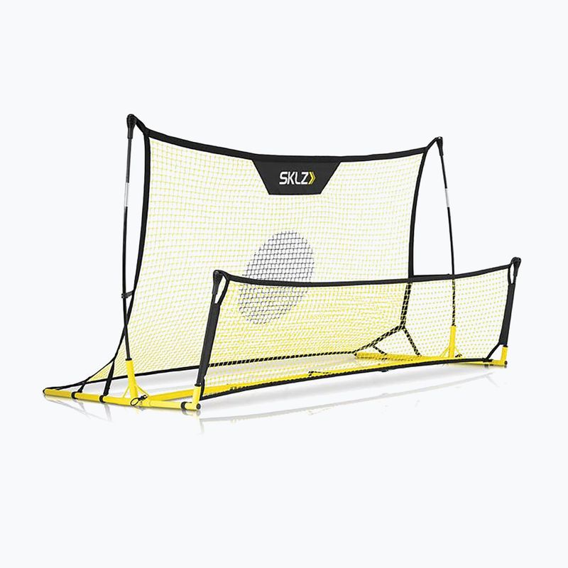 Rebounder SKLZ Quickster futbolo treniruoklis juodai geltonos spalvos 2312