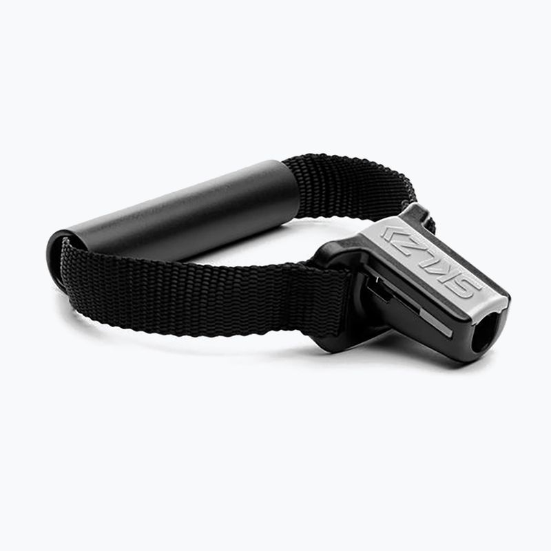 Pasipriešinimo juostų rinkinys SKLZ Resistance Cable Set 25lb (4´Cable + Flex Handle + Door Anchor) oranžinė/juoda 2