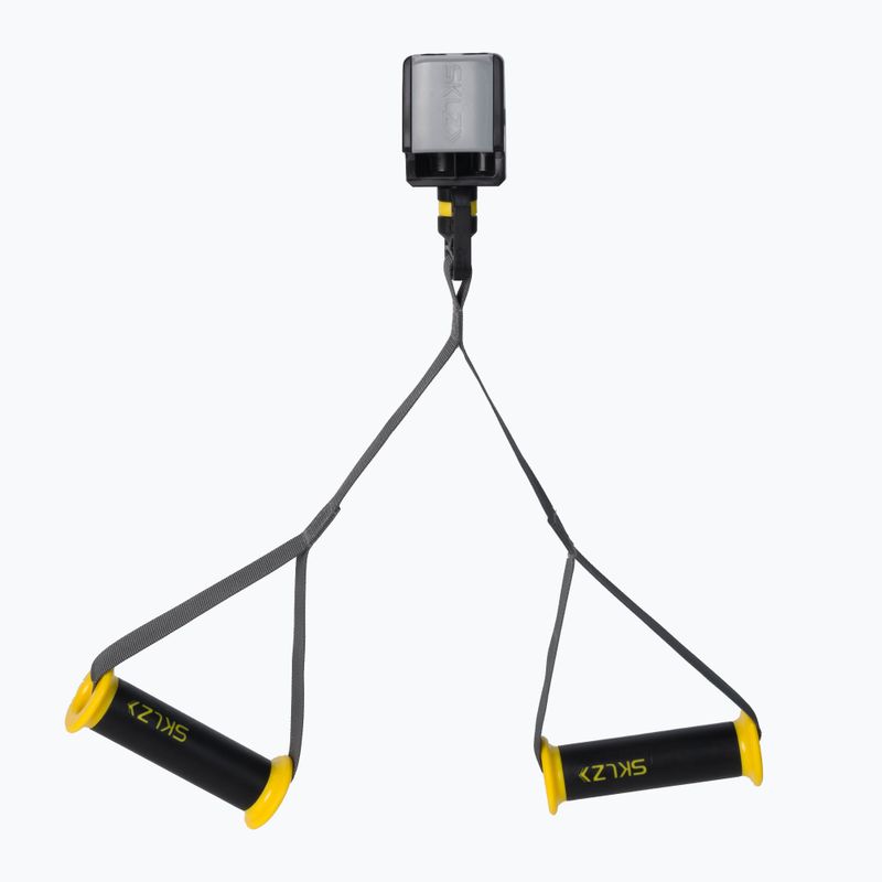 SKLZ Dvigubos rankenos atsparumo guminė rankena juoda 2782