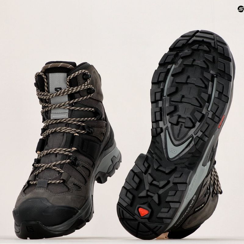 Moteriški trekingo batai Salomon Quest 4 GTX magnet/black/sun 19