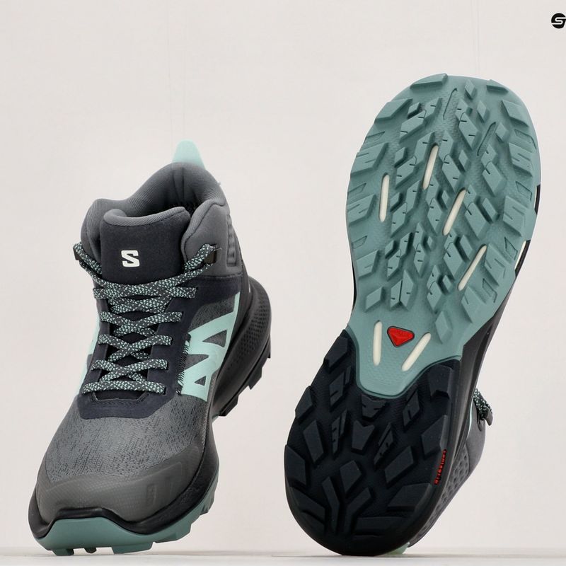 Salomon Outpulse Mid GTX moteriški trekingo batai ebony/qush/ebony 20