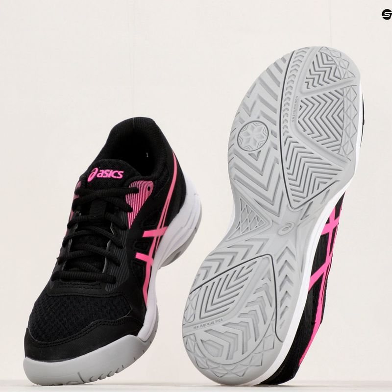 ASICS moteriški skvošo bateliai Upcourt 5 black / hot pink 19