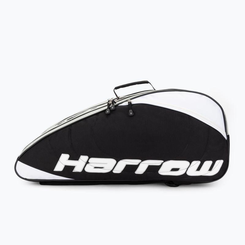 Teniso krepšys Harrow Pro Racquet Bag black/silver 3