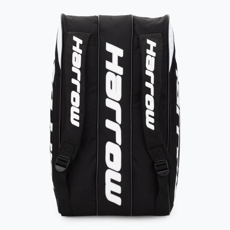 Teniso krepšys Harrow Pro Racquet Bag black/silver 4