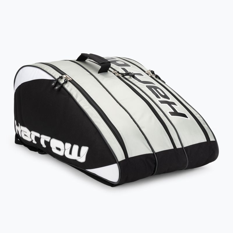 Teniso krepšys Harrow Pro Racquet Bag black/silver 5