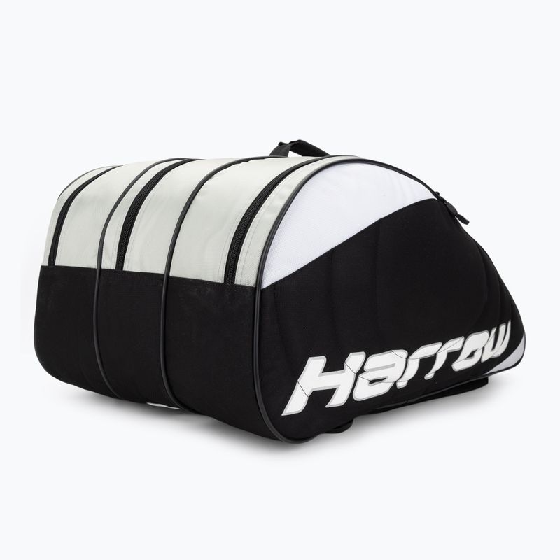 Teniso krepšys Harrow Pro Racquet Bag black/silver 6