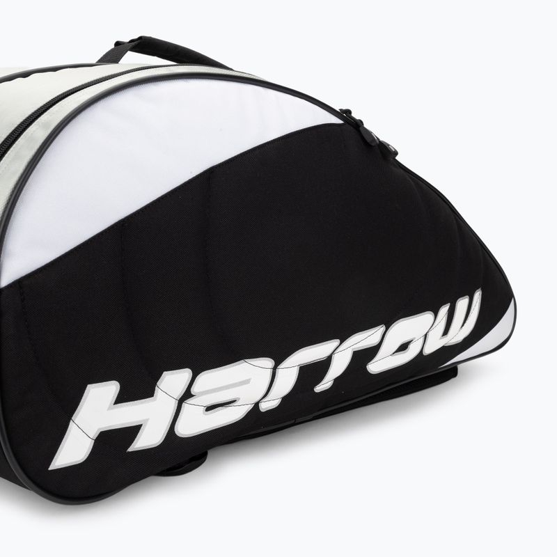 Teniso krepšys Harrow Pro Racquet Bag black/silver 7