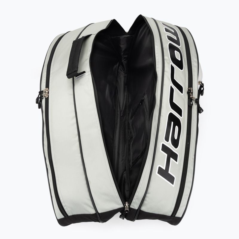 Teniso krepšys Harrow Pro Racquet Bag black/silver 10