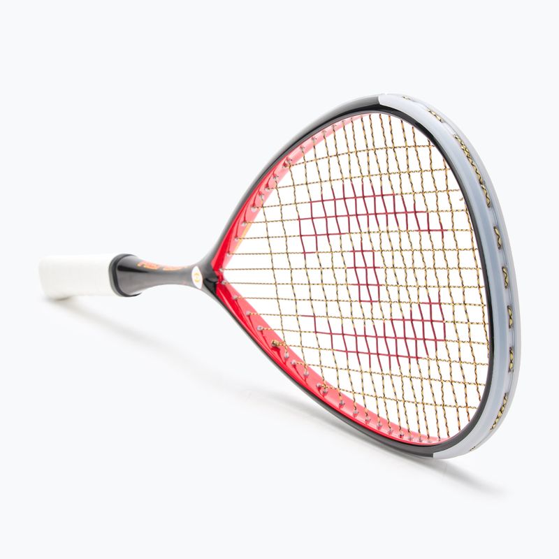 Skvošo raketė Harrow Reflex 125 Tarek Momen Signature black/ red/ yellow 2