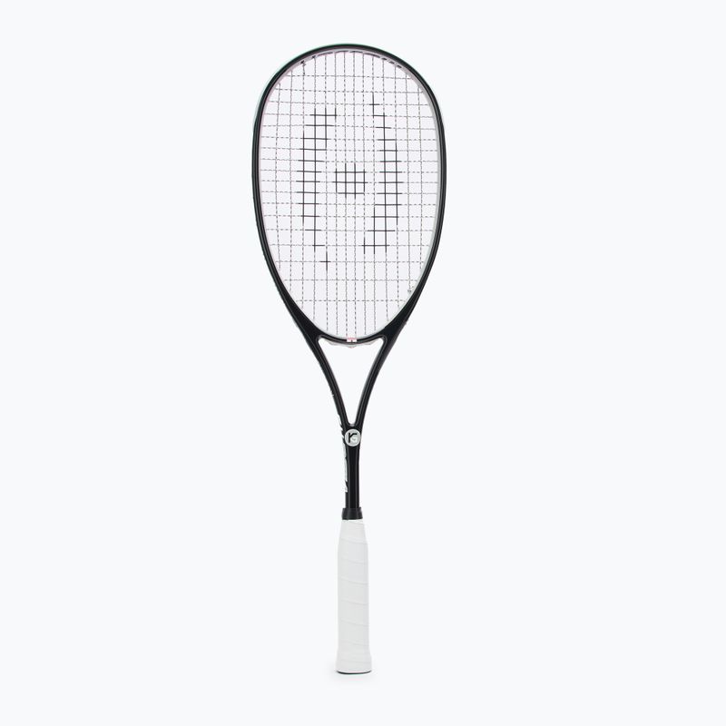 Squasho raketė Harrow Vibe 115 Karim Abdel Gawad Signature juoda/sidabrinė