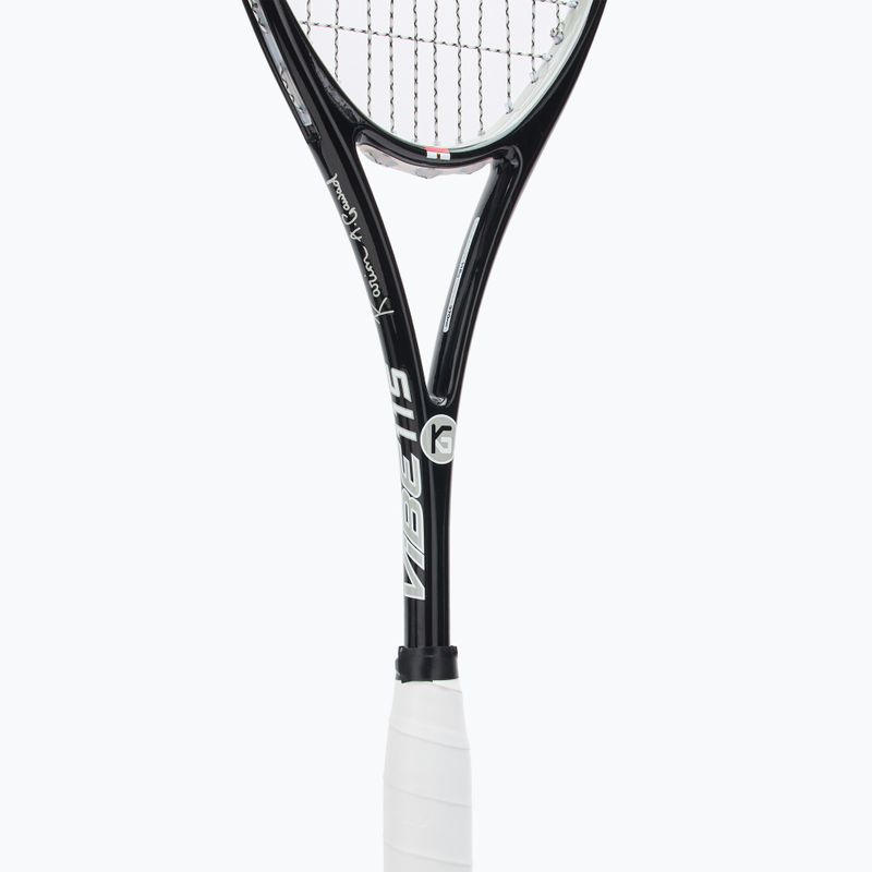 Squasho raketė Harrow Vibe 115 Karim Abdel Gawad Signature juoda/sidabrinė 4