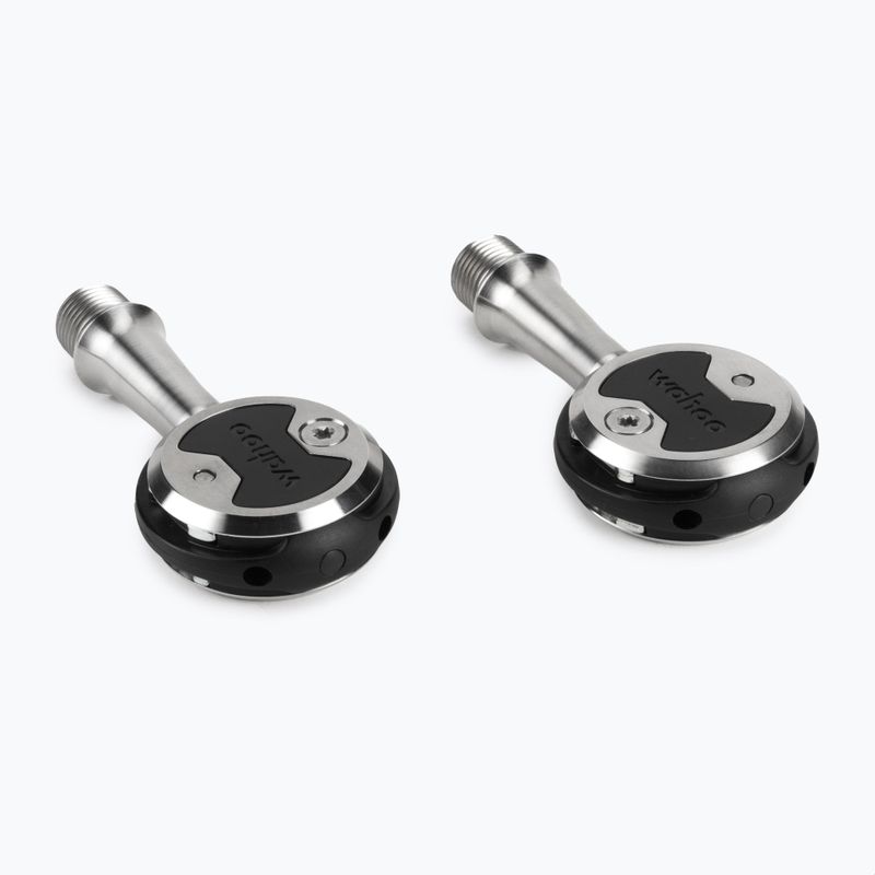 Wahoo Speedplay Zero sidabriniai dviračio pedalai WFPRZ1S53 2