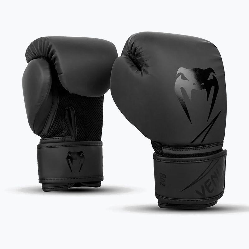 Bokso pirštinės Venum Classic Boxing WLMT Edition black