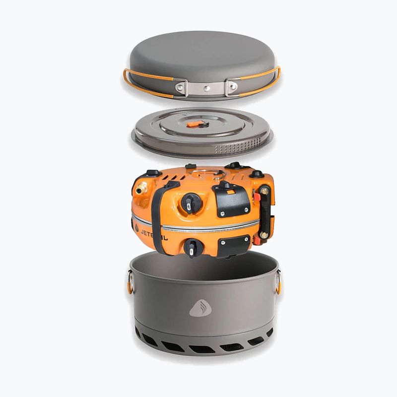 Turistinė viryklė Jetboil Genesis Basecamp Cooking System carbon 2