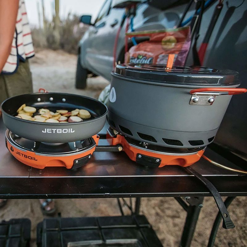 Turistinė viryklė Jetboil Genesis Basecamp Cooking System carbon 7
