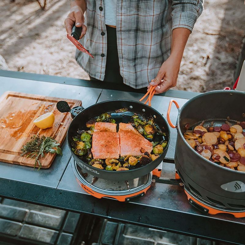 Turistinė viryklė Jetboil Genesis Basecamp Cooking System carbon 8