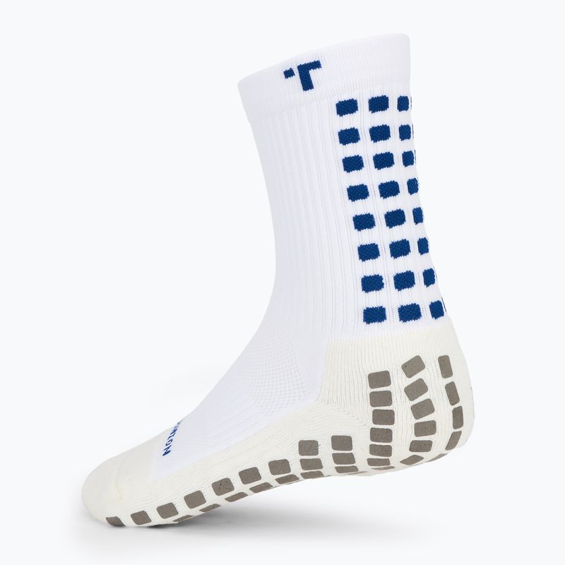 Futbolo kojinės TRUsox Mid-Calf Cushion 3.0 Limited Edition white/blue 2