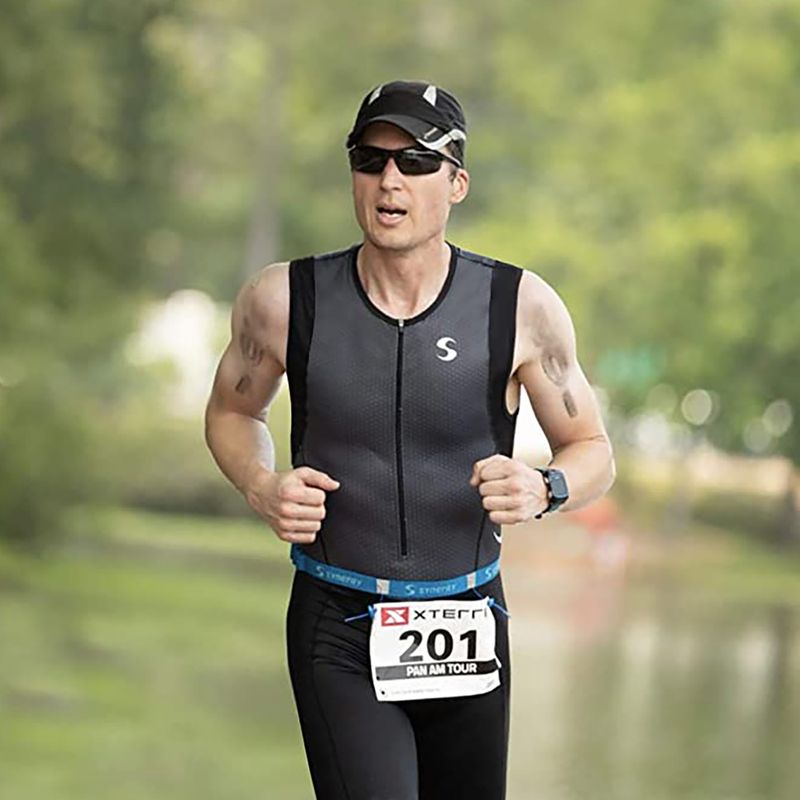 Diržas starto numeriui Synergy Race Belt blue 4