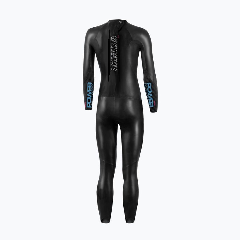 Moteriškas triatlono hidrokostiumas Synergy Hyperion Full Sleeve black 2