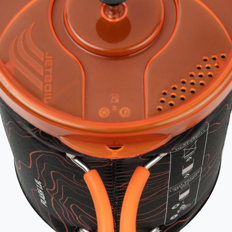 Turistinė viryklė Jetboil Flash Java Personal Cooking System + Coffee Press Silicone topo 6