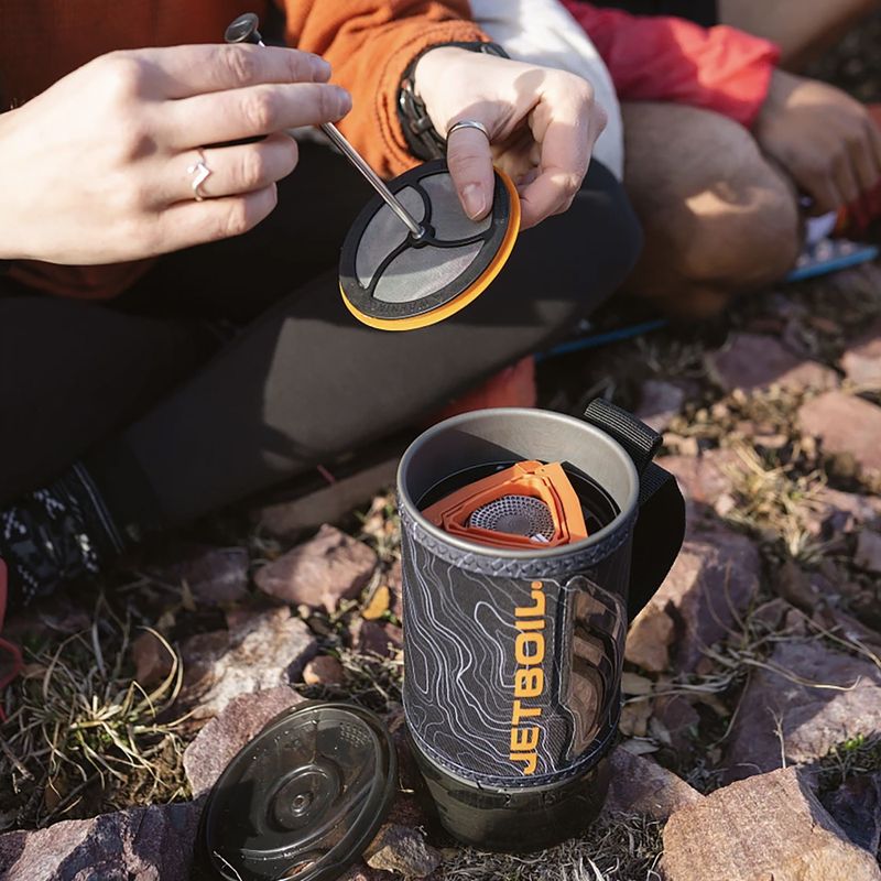 Turistinė viryklė Jetboil New Flash Java Personal Cooking System + topo windscreen 9