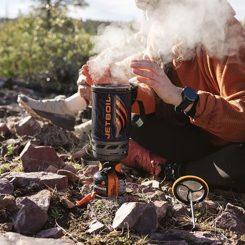Turistinė viryklė Jetboil New Flash Java Personal Cooking System + topo windscreen 11