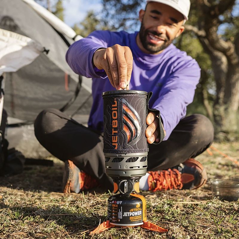 Turistinė viryklė Jetboil New Flash Java Personal Cooking System + topo windscreen 12