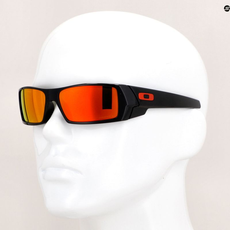 "Oakley Gascan" akiniai nuo saulės poliruoti juodi/prizm ruby 14