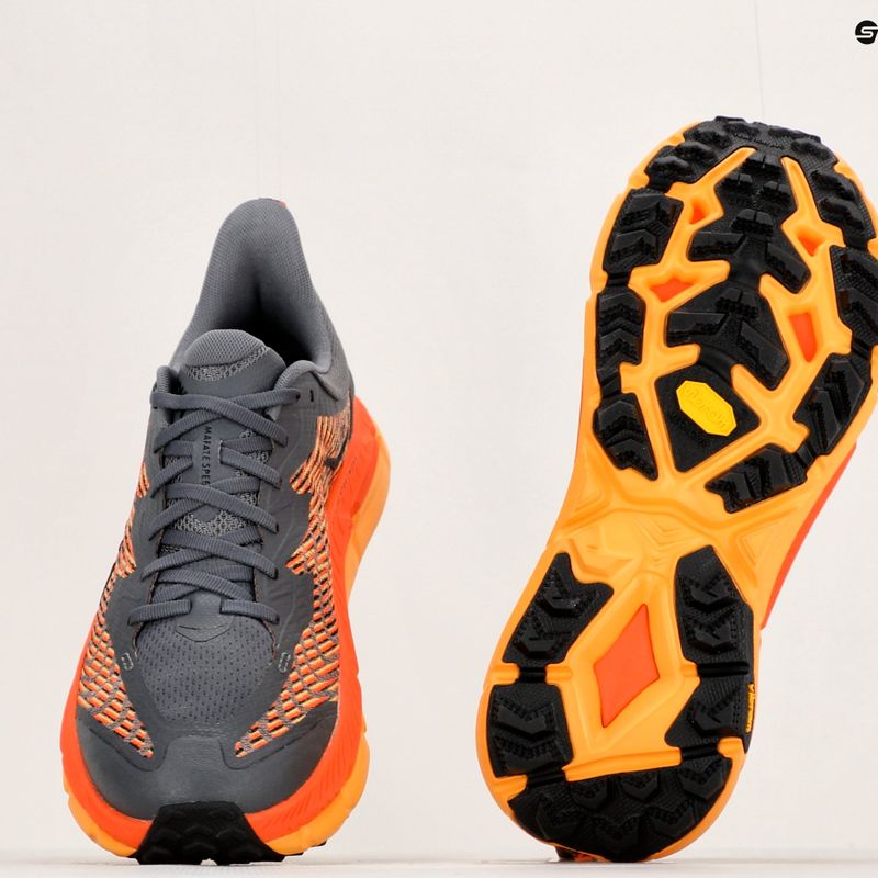 Vyriški bėgimo bateliai HOKA Mafate Speed 4 castlerock/black 12