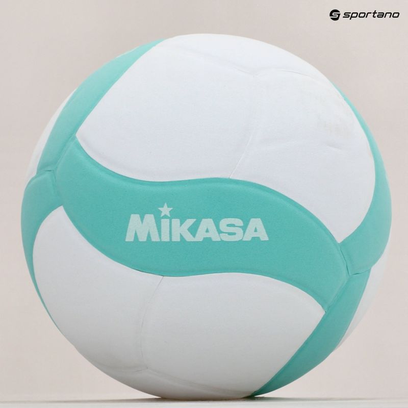 Mikasa tinklinio kamuolys V430W baltos ir žalios spalvos, 4 dydis 5